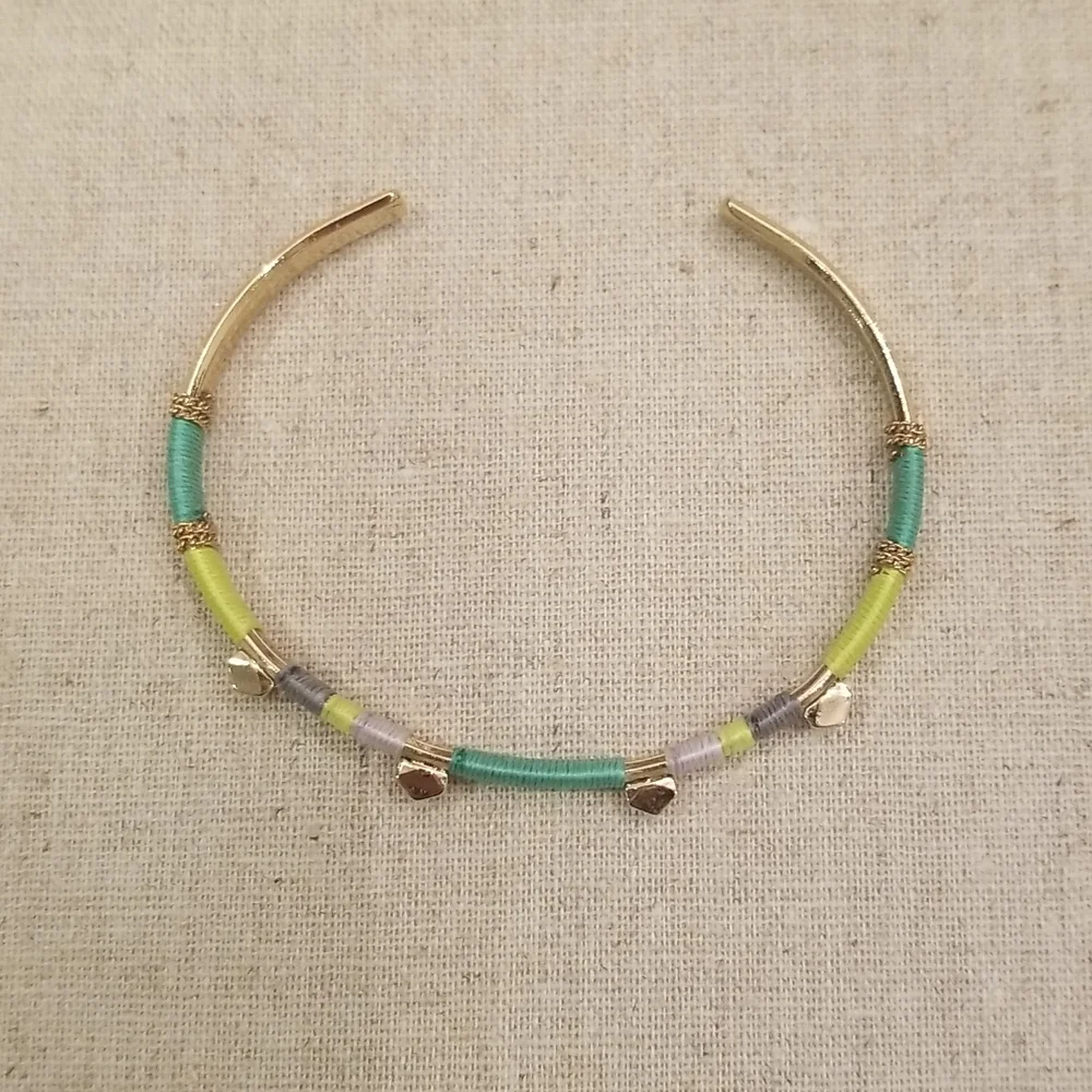 Colorblock cuff - citron - Picture 2 of 4